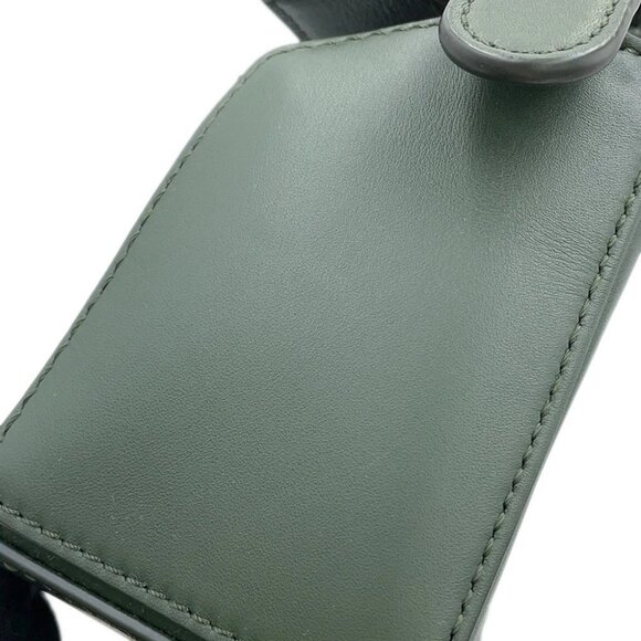 LOEWE Puzzle bag Size Mini Leather Khaki - Picture 8 of 15